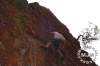 Michael J McGee rock climbing El Rito New Mexico