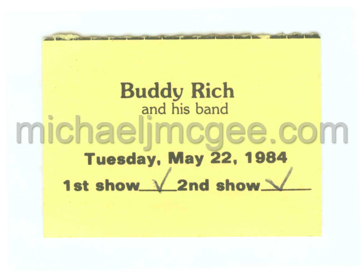 Buddy Rich / michaeljmcgee.com