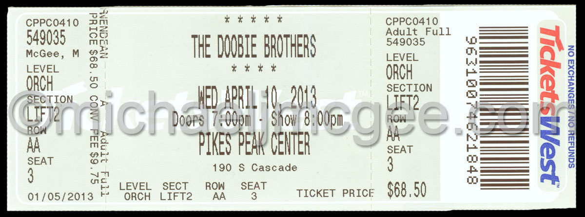Doobie Brothers / michaeljmcgee.com
