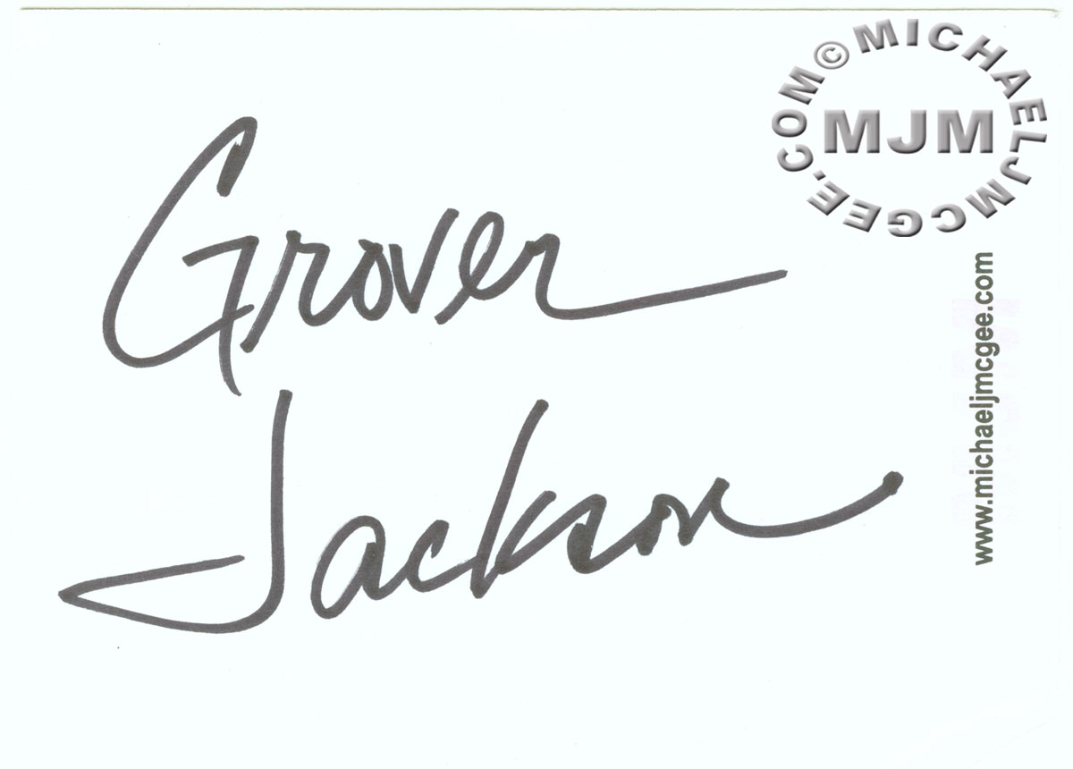 Grover Jackson / michaeljmcgee.com