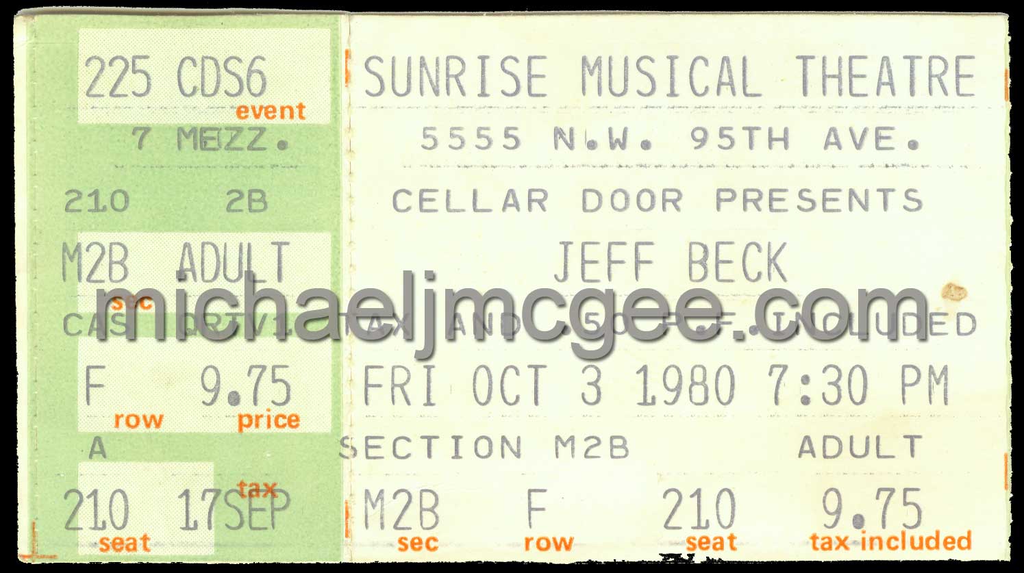 Jeff Beck / michaeljmcgee.com