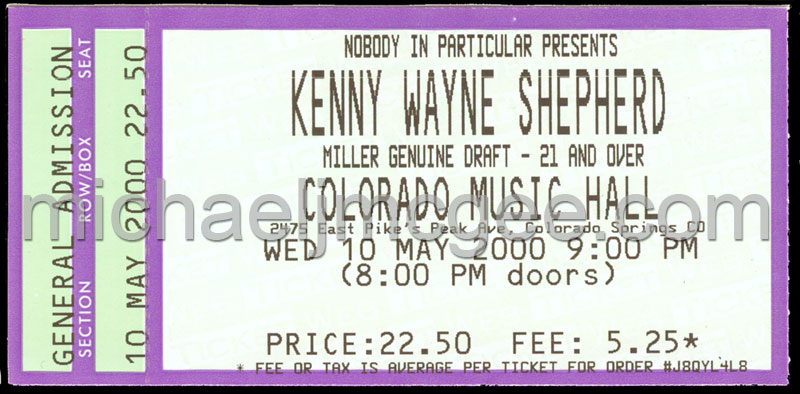 Kenny Wayne Shepherd / michaeljmcgee.com