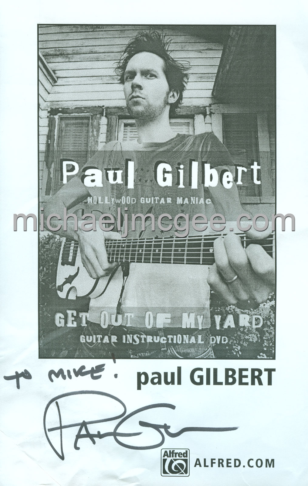 Paul Gilbert / michaeljmcgee.com