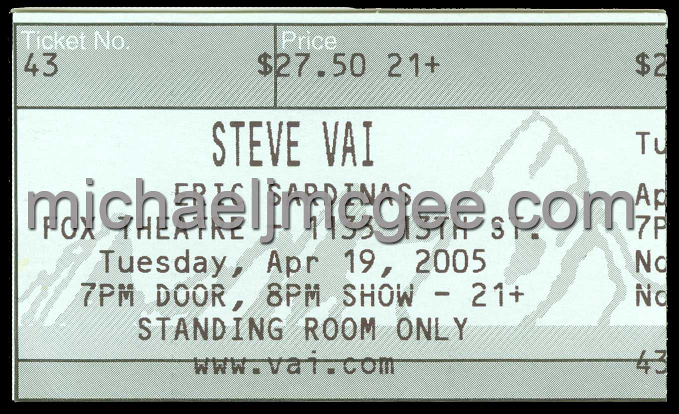 Steve Vai / michaeljmcgee.com