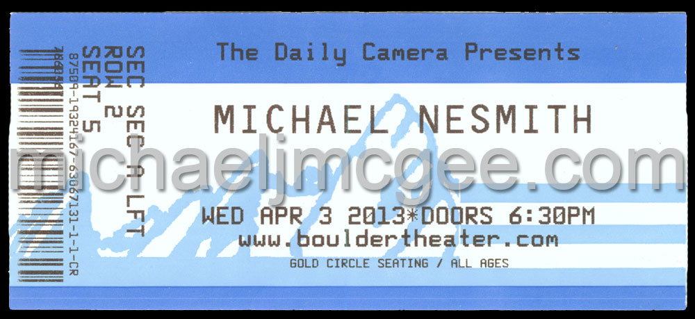 Michael Nesmith / michaeljmcgee.com