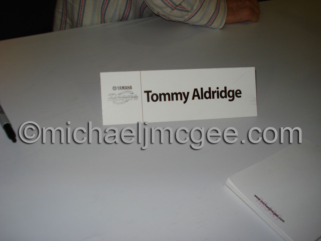 Tommy Aldridge / michaeljmcgee.com
