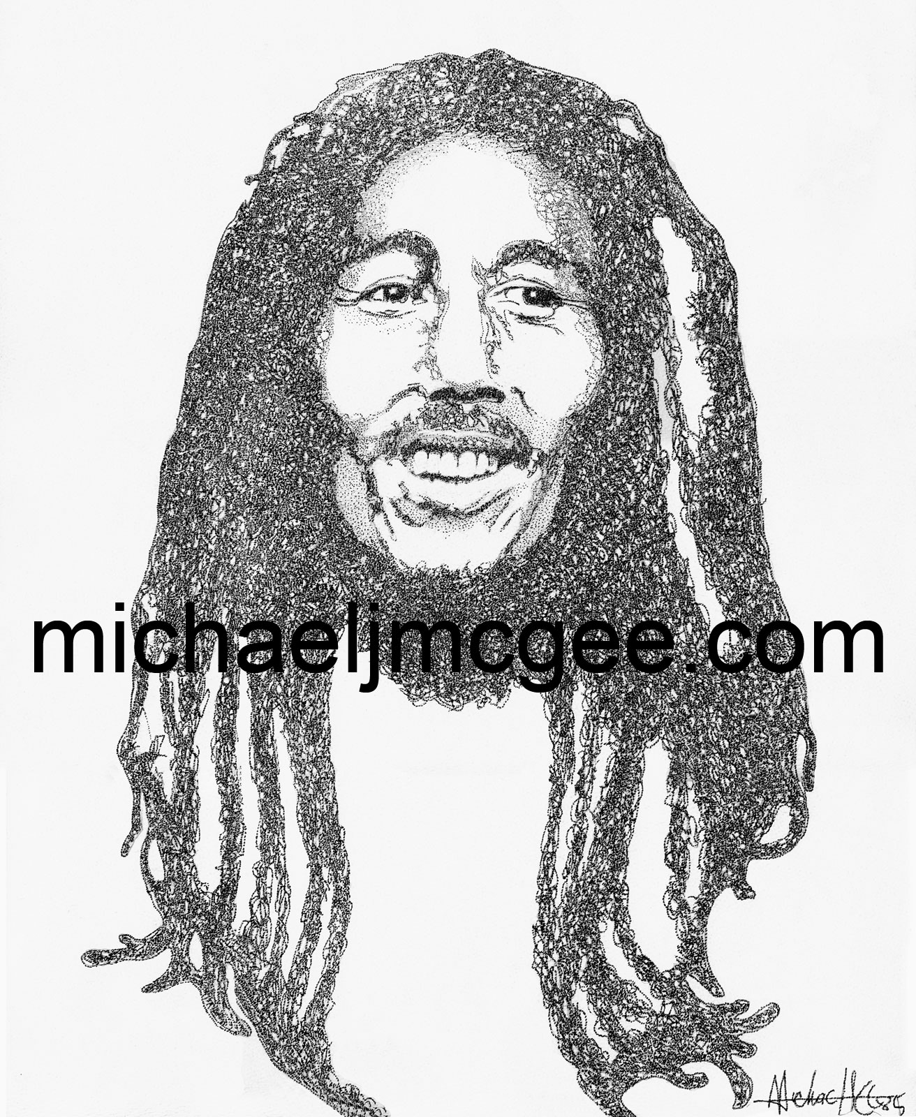 Bob Marley / MJM Artworks / michaeljmcgee.com