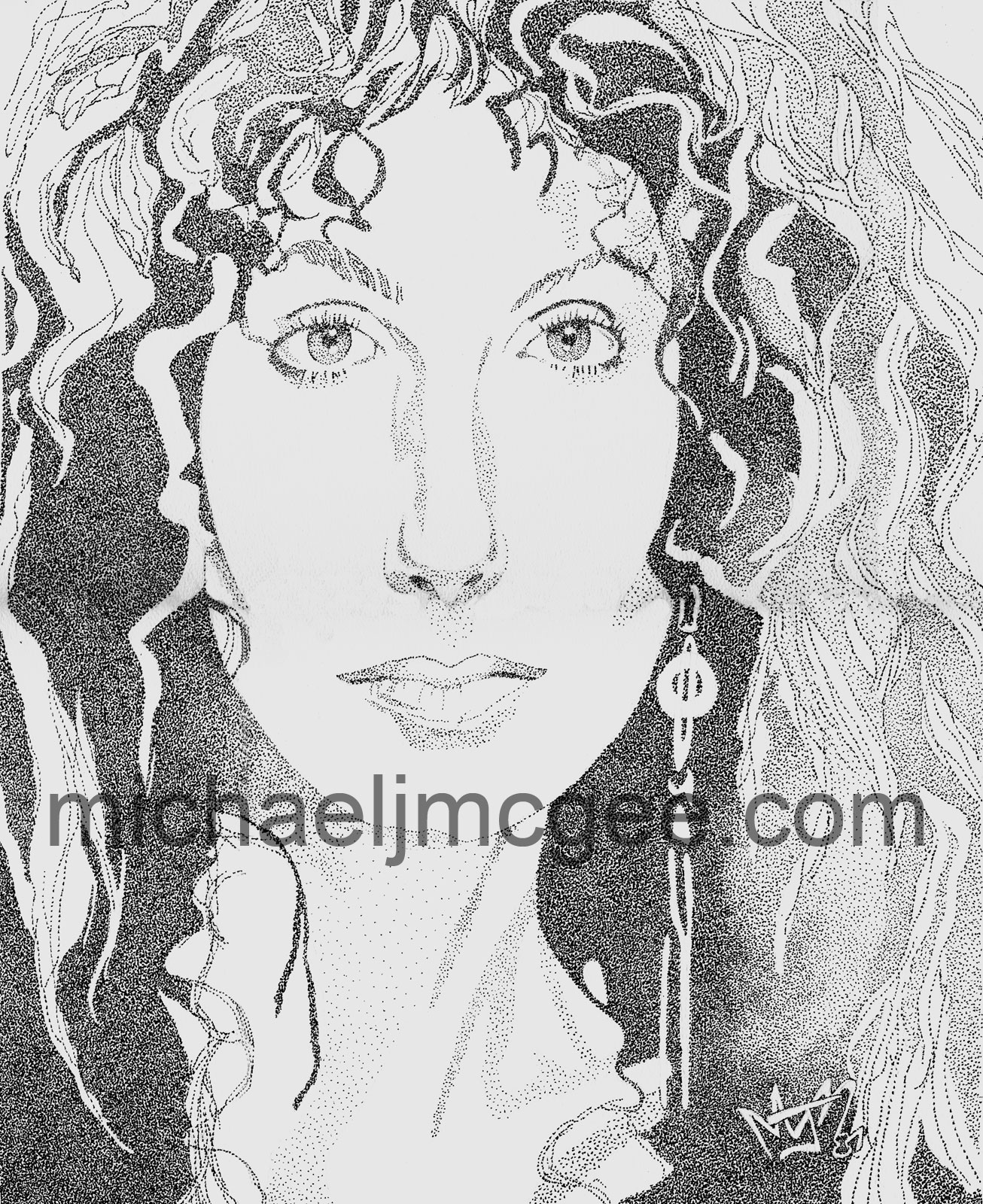 Cher / MJM Artworks / michaeljmcgee.com