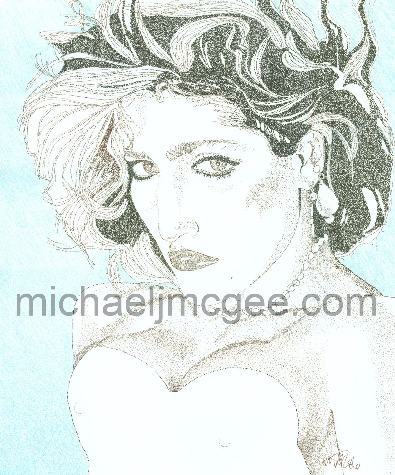 Madonna / MJM Artworks / michaeljmcgee.com