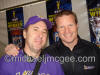 w/KFAN's color man & former Vikings LB and Coach Pete Bercich