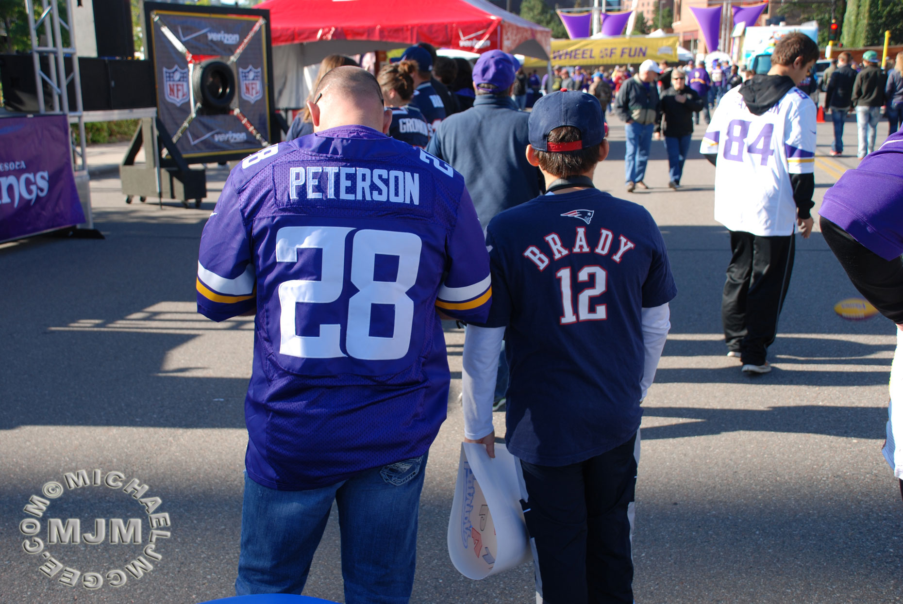 Patriots @ Vikings 9/14/2014 - michaeljmcgee.com