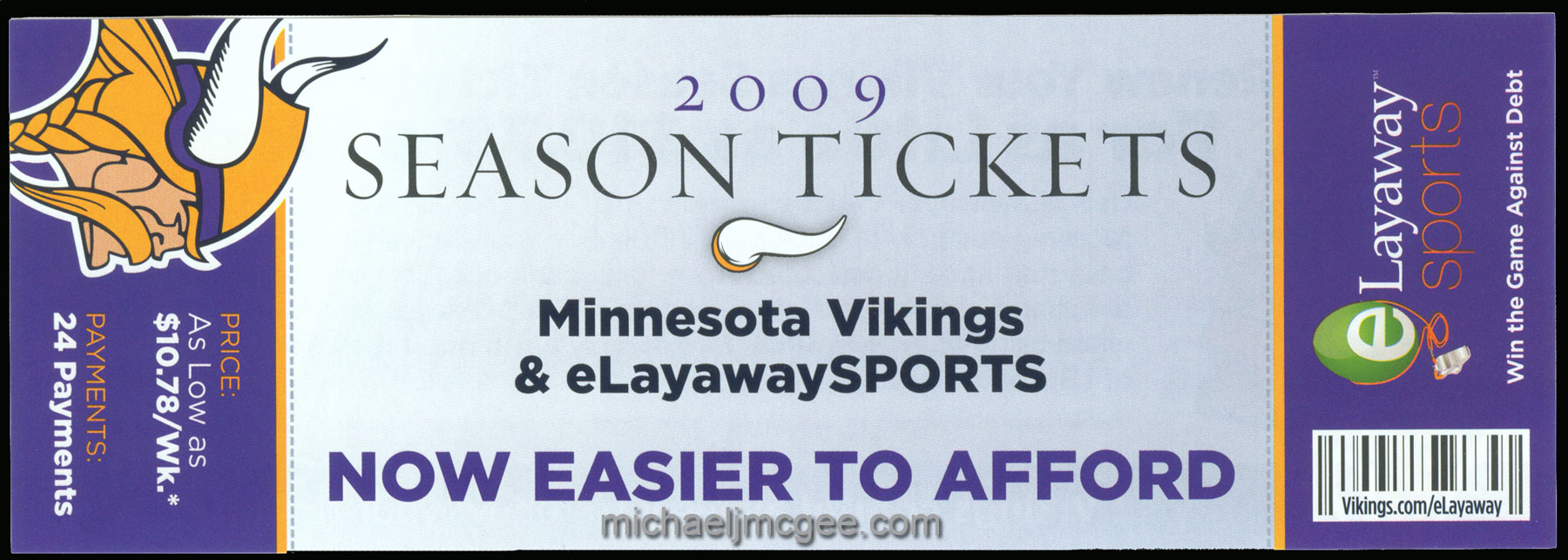 michaeljmcgee.com's Vikings stuff / michaeljmcgee.com