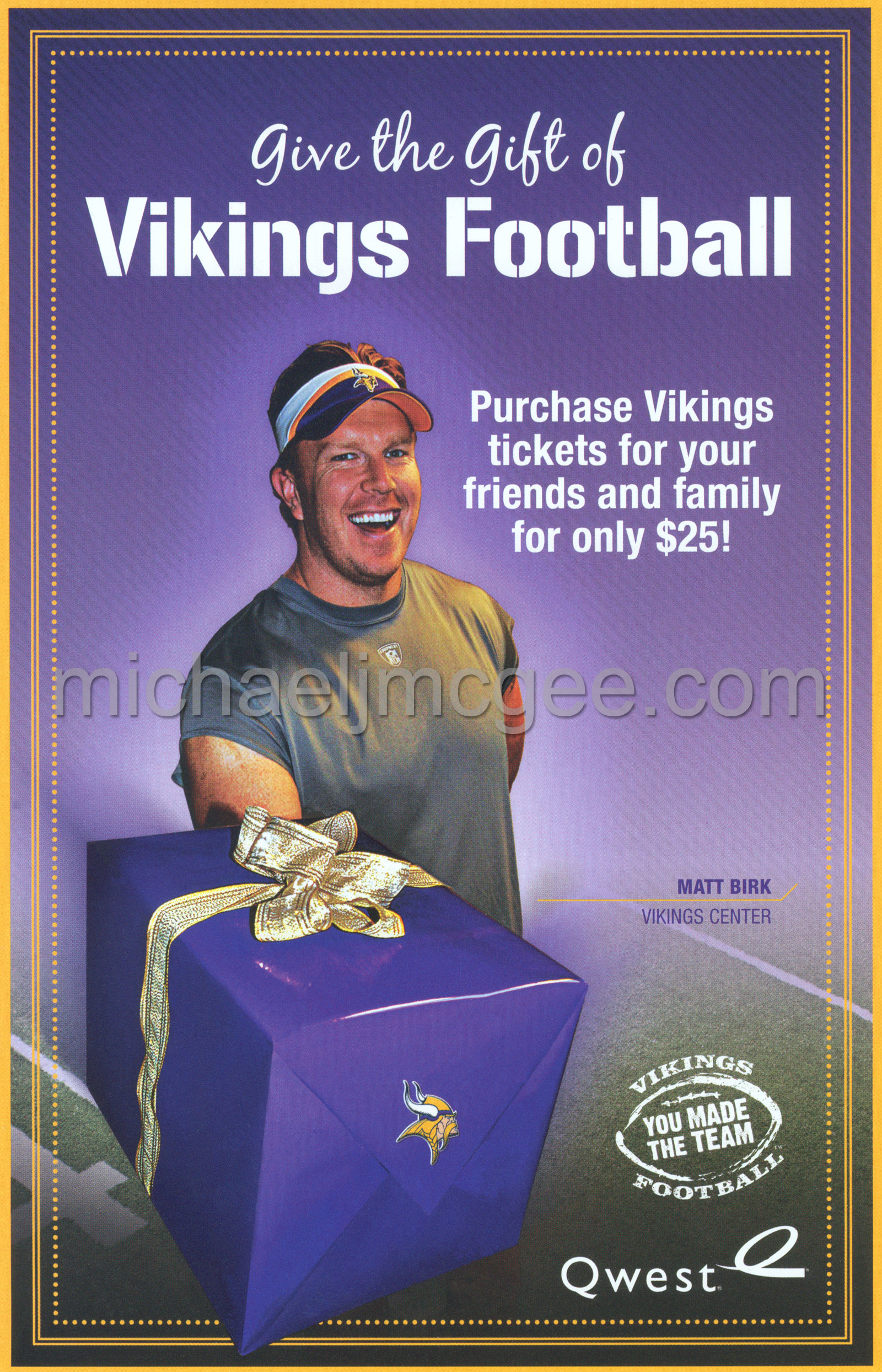 michaeljmcgee.com's Vikings stuff / michaeljmcgee.com